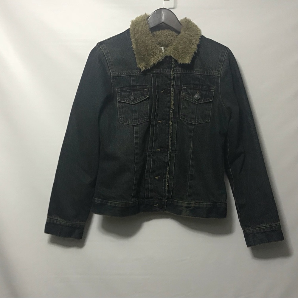GAP Sherpa Denim Jacket